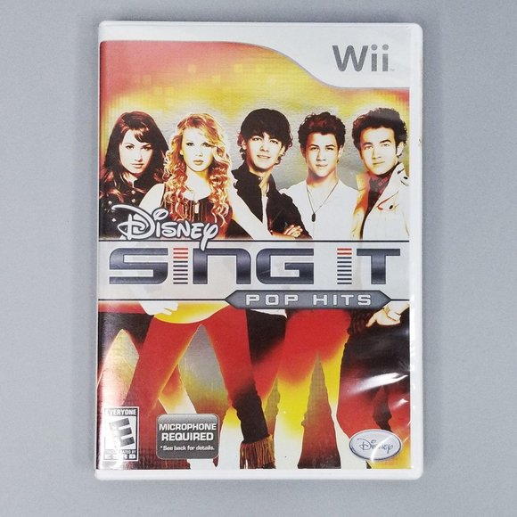NIntendo Wii Disney Sing It Pop Hits Complete - Picture 9 of 9